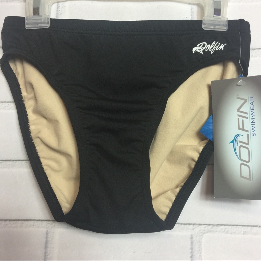 ⭐️ NWT DOLPHIN BIKINI BOTTOMS || Black || Med